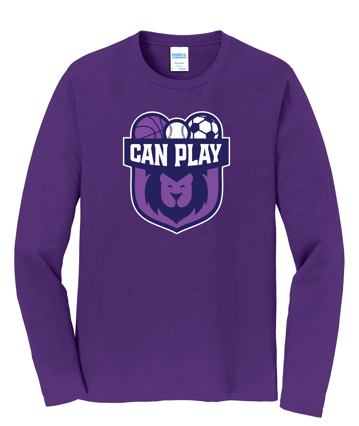 Can Play Long Sleeve Soft Tee