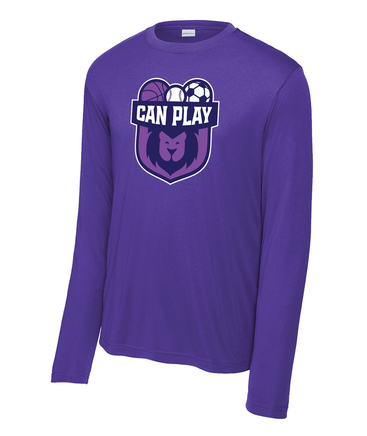 Can Play Long-Sleeve Performance Tee