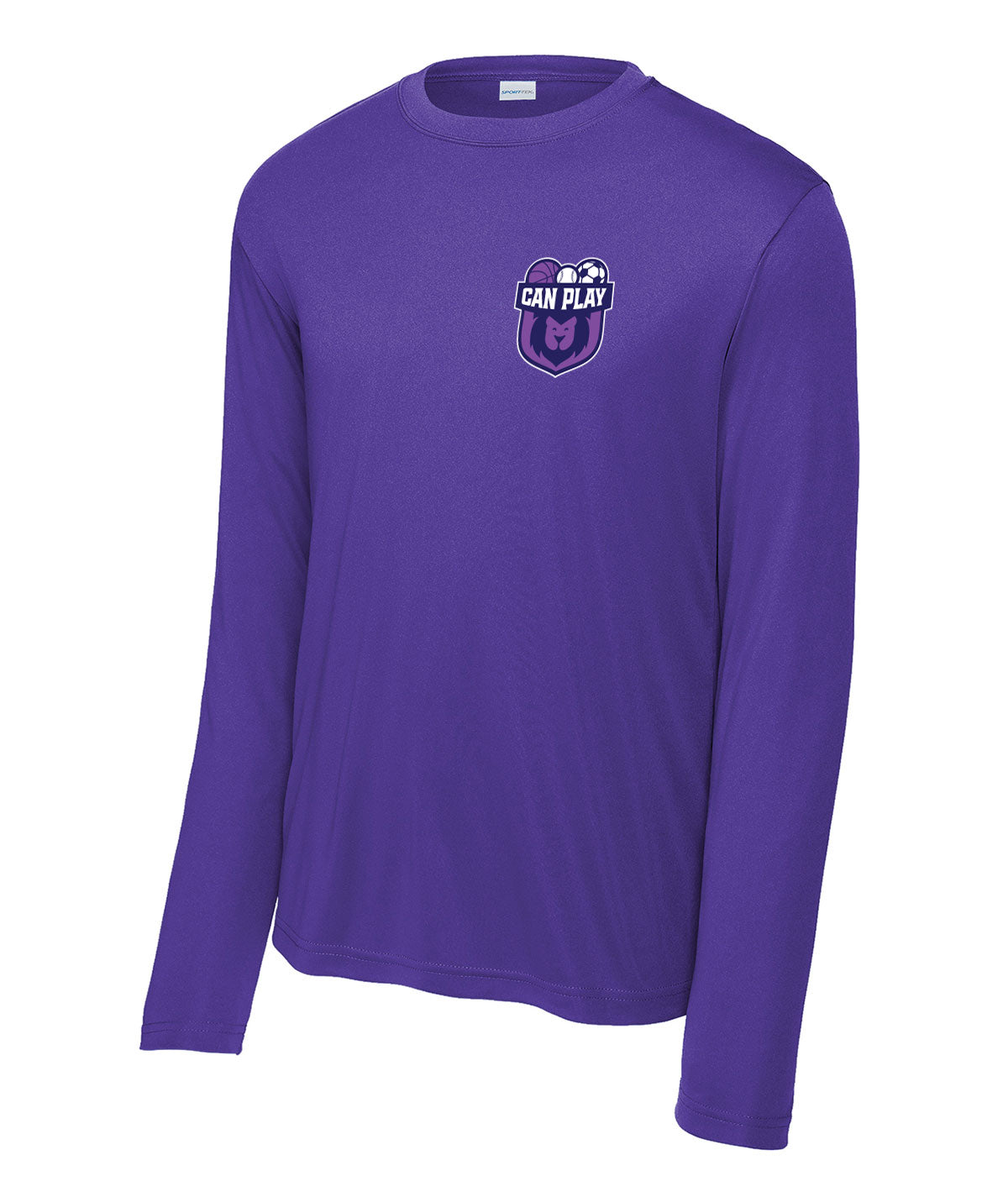 Can Play Long-Sleeve Performance Tee