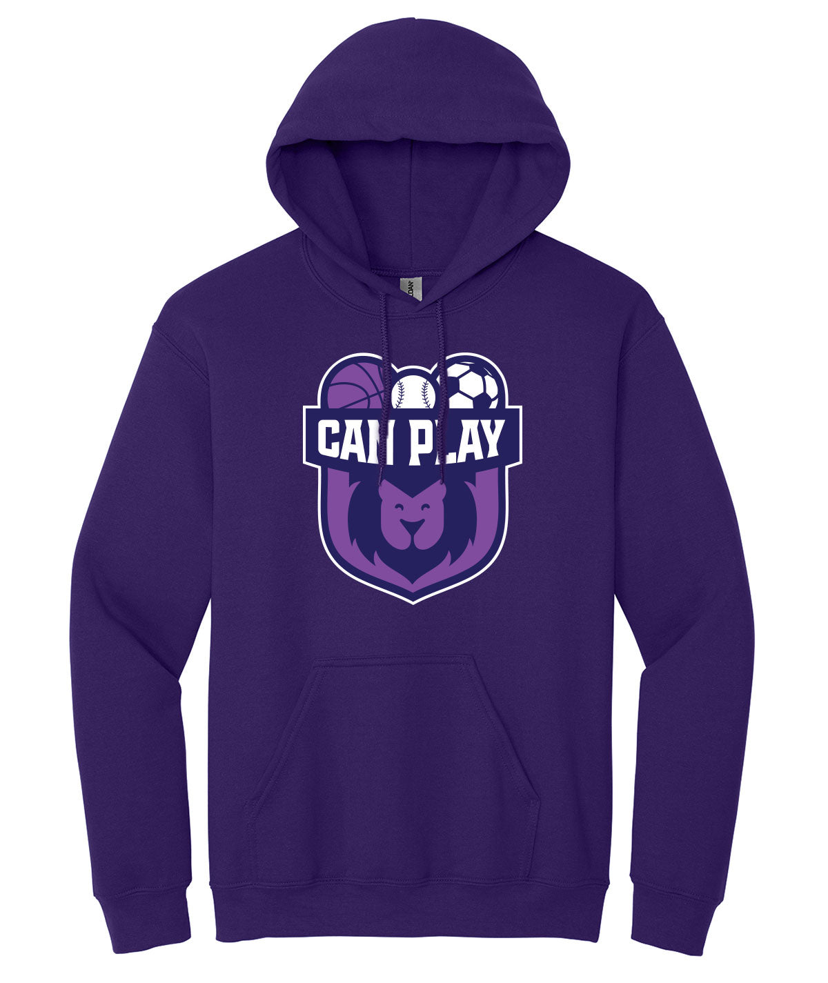 Can Play Hooded Sweatshirt
