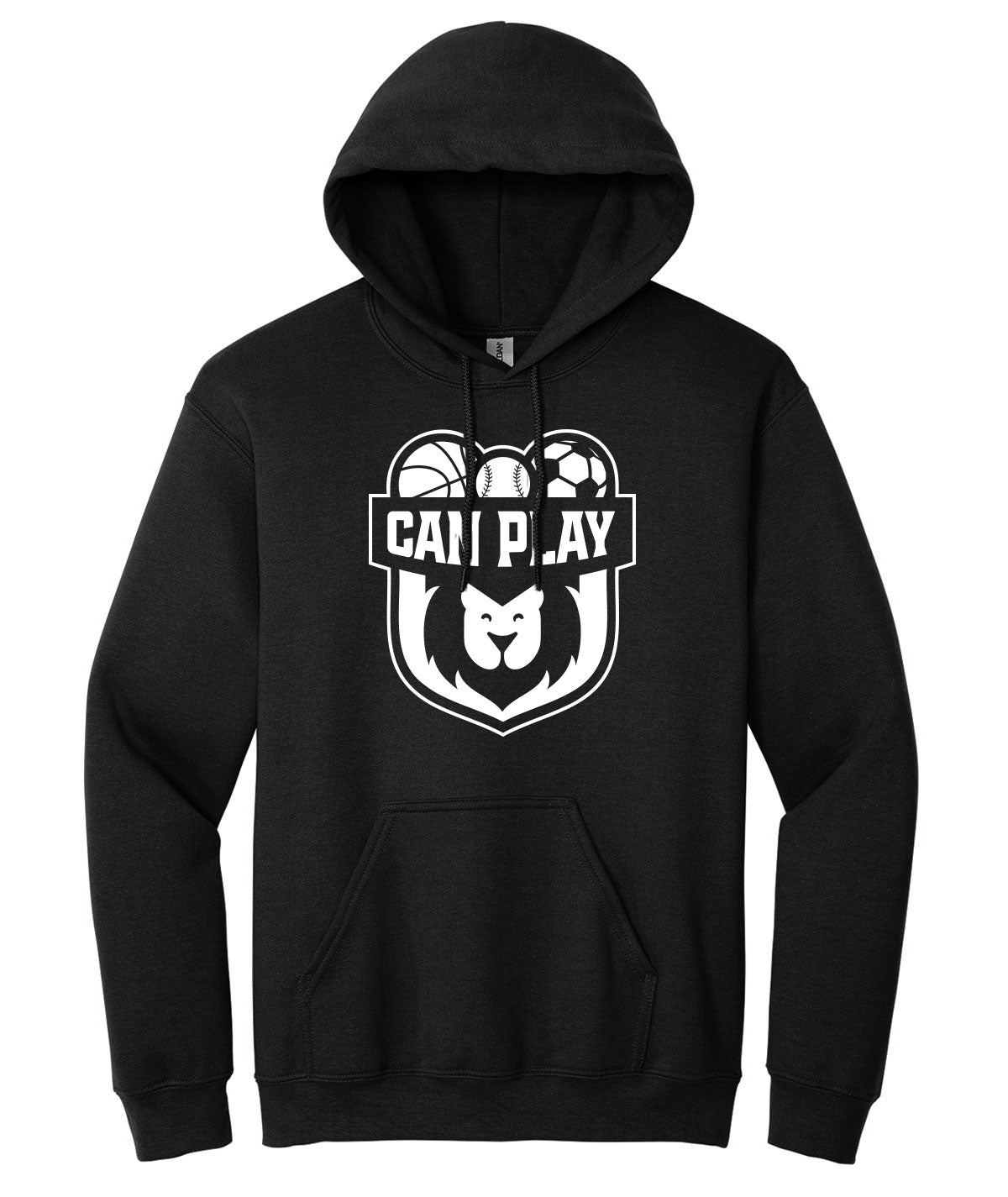 Can Play Hooded Sweatshirt