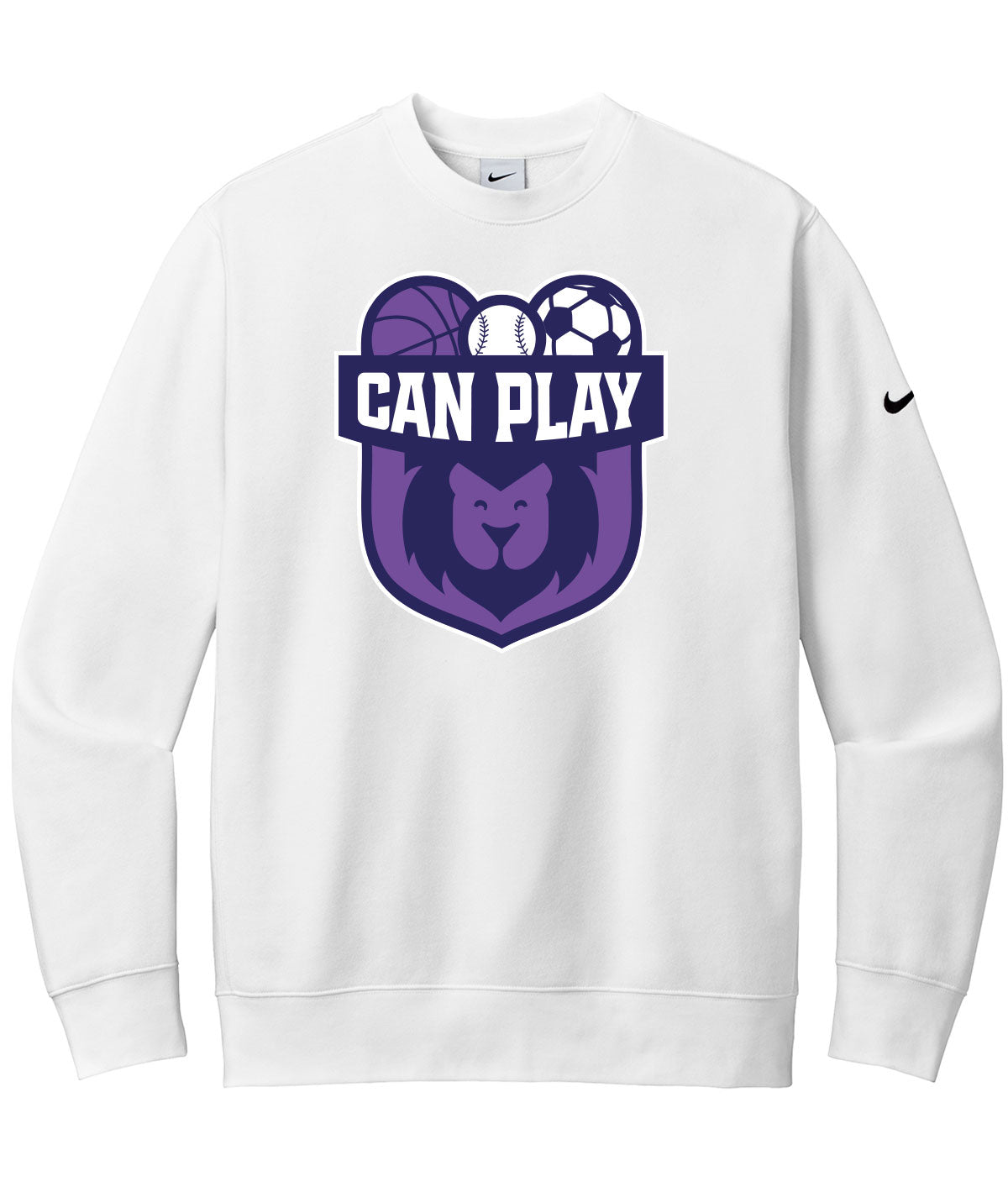 Can Play Nike Crewneck Fleece