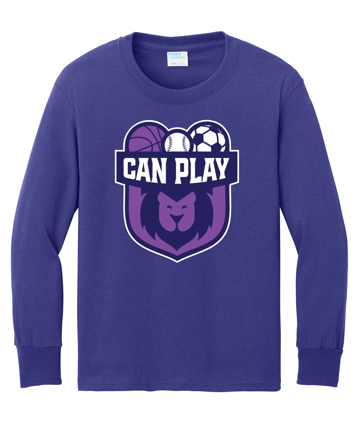Can Play Youth Long-Sleeve Tee