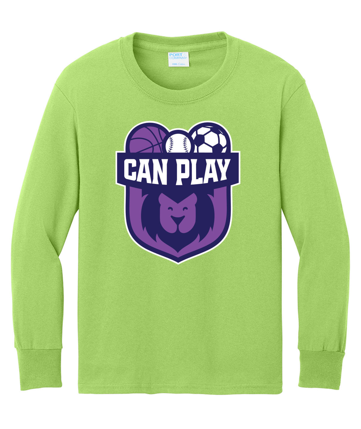 Can Play Youth Long-Sleeve Tee