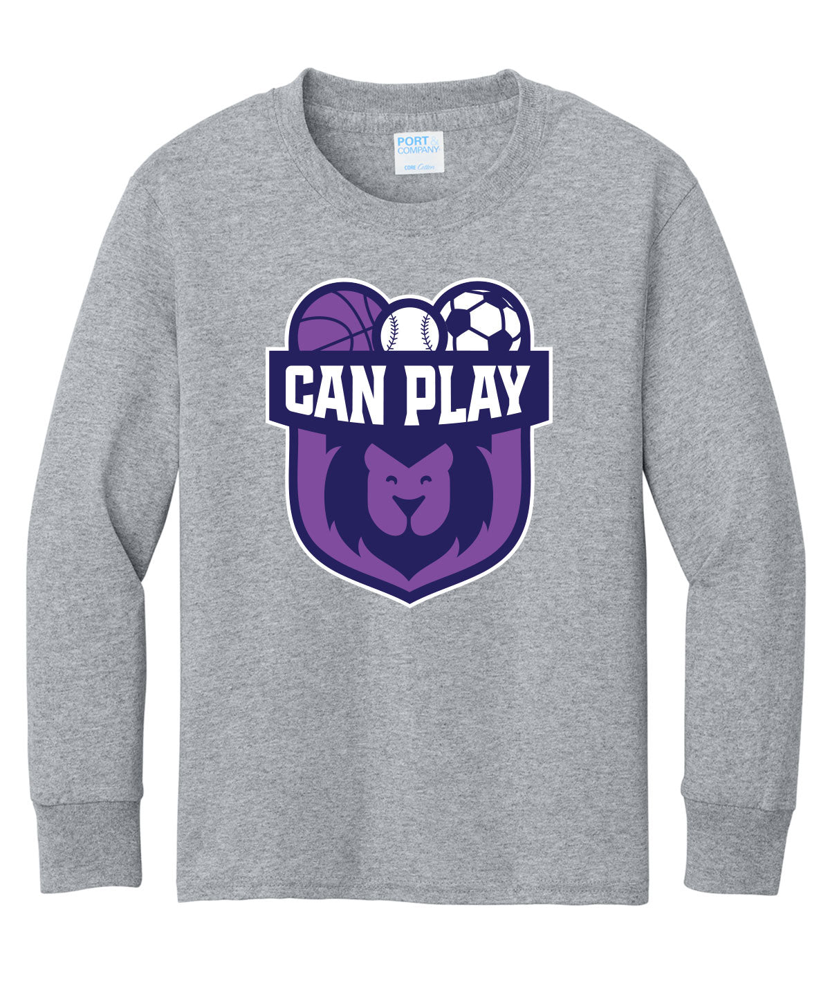 Can Play Youth Long-Sleeve Tee