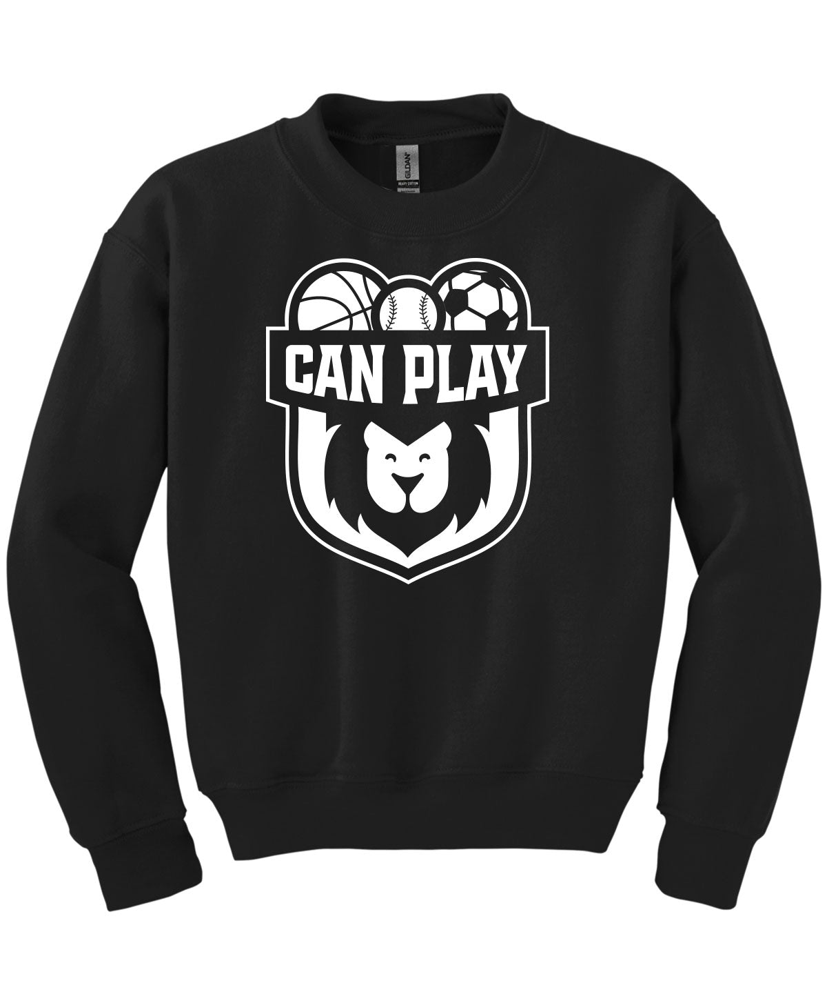 Can Play Youth Crewneck Sweatshirt
