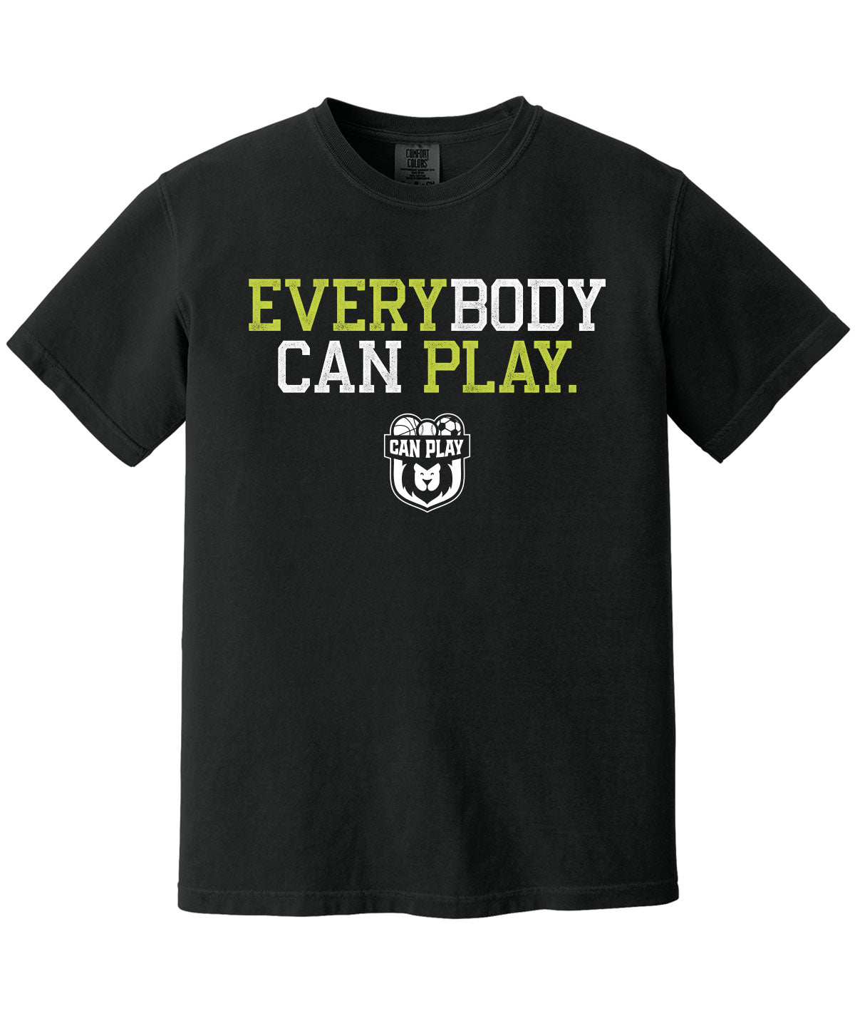 Can Play Customizable Comfort Colors Tee