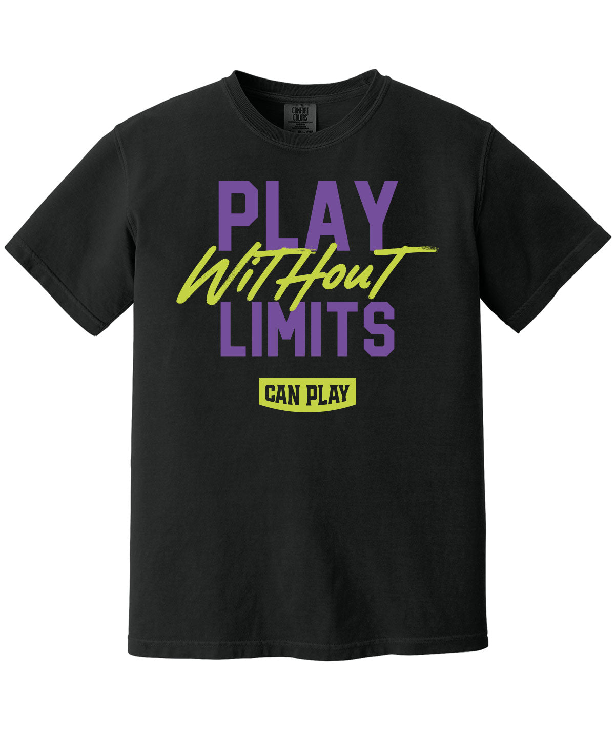Can Play Customizable Comfort Colors Tee