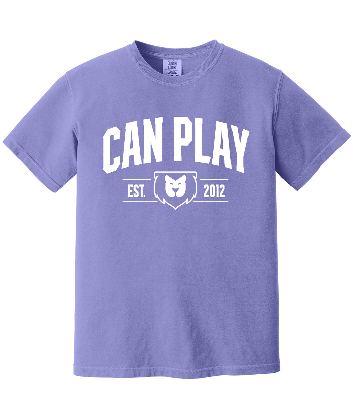 Can Play Customizable Comfort Colors Tee