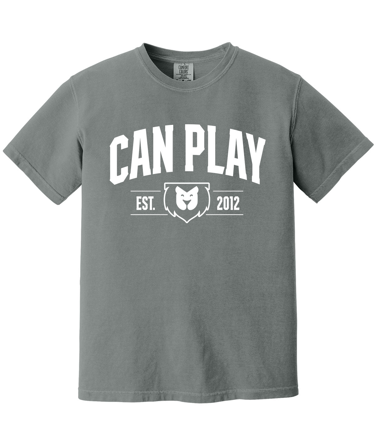Can Play Customizable Comfort Colors Tee