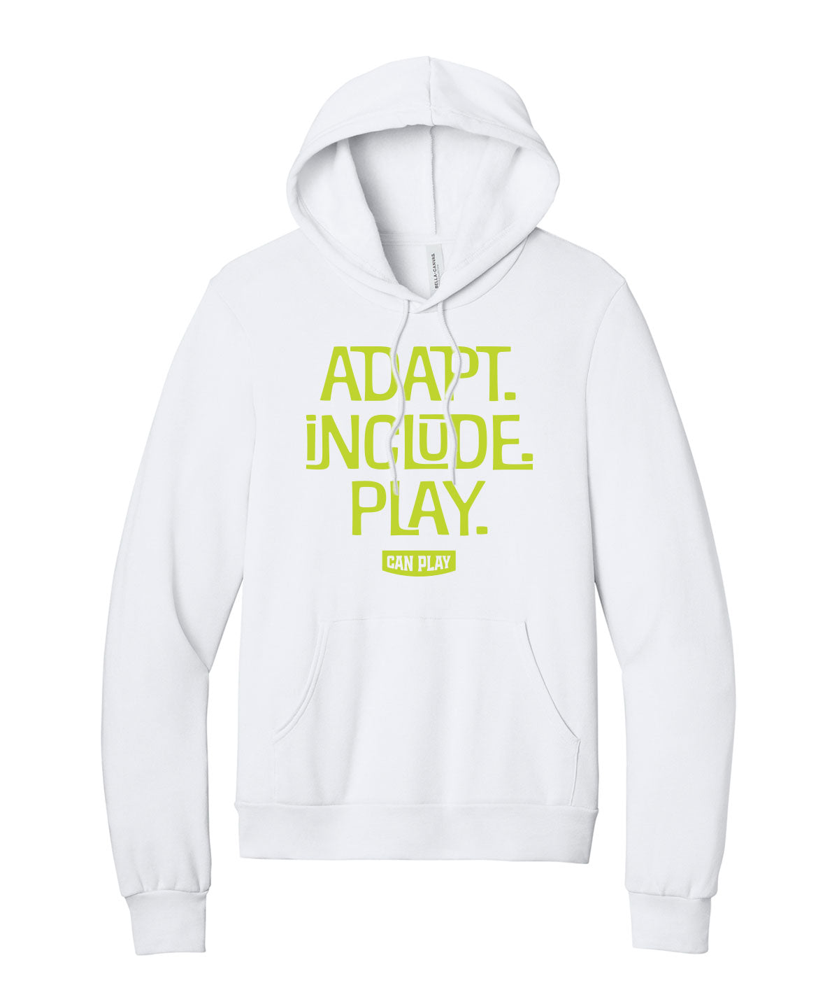 Adapt. Include. Play. Premium Softstyle Hoodie
