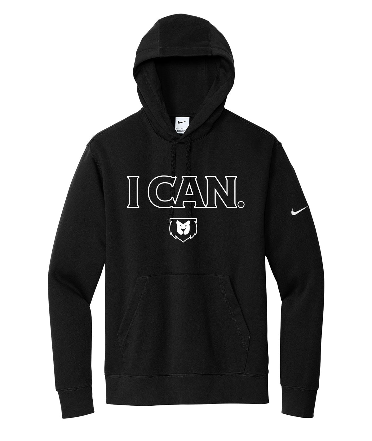 Can Play Customizable Nike Fleece Hoodie