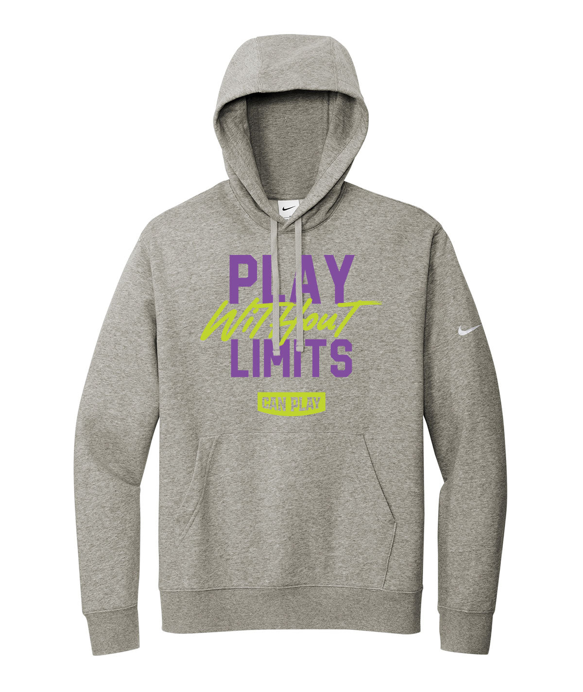 Can Play Customizable Nike Fleece Hoodie