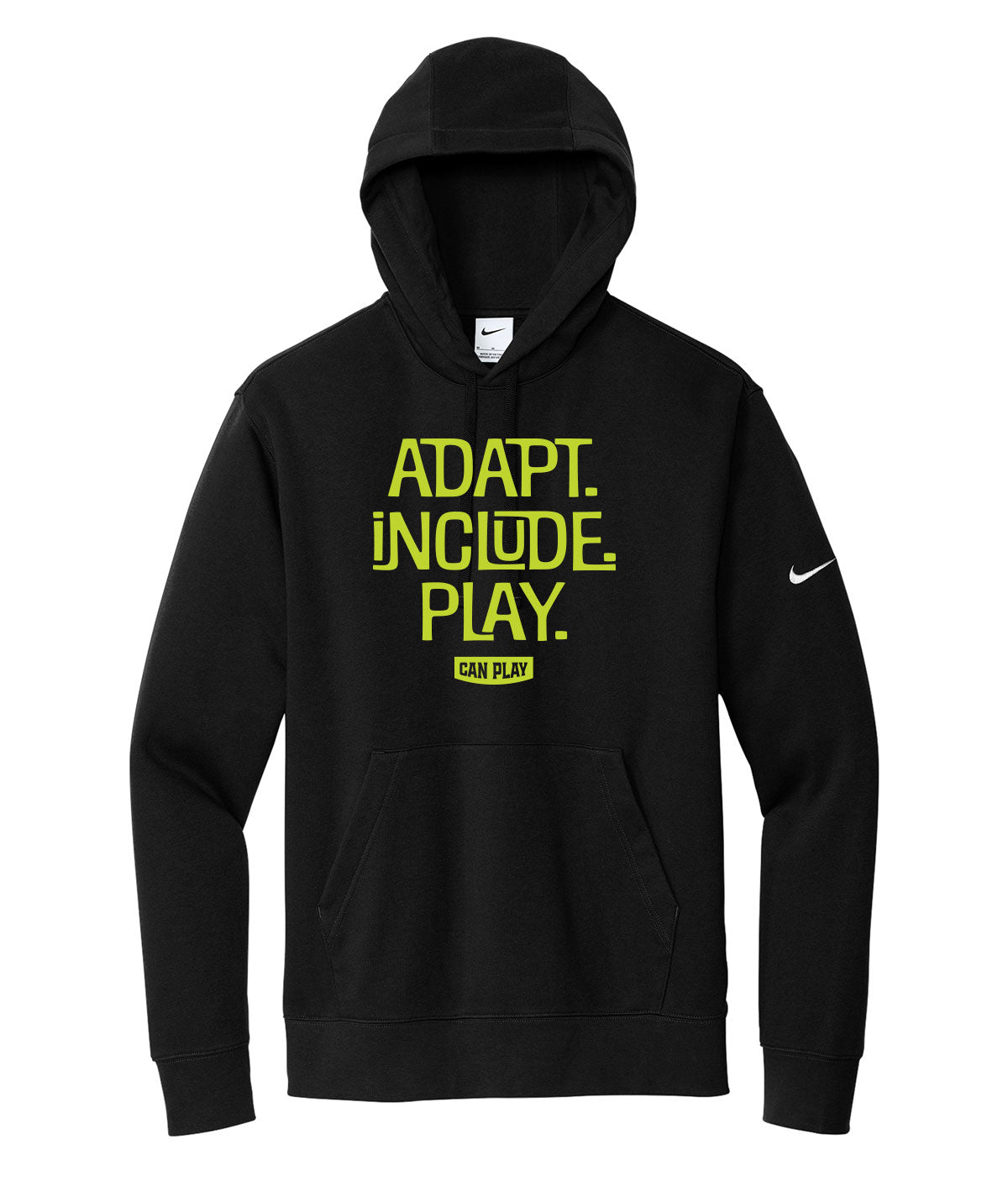 Can Play Customizable Nike Fleece Hoodie