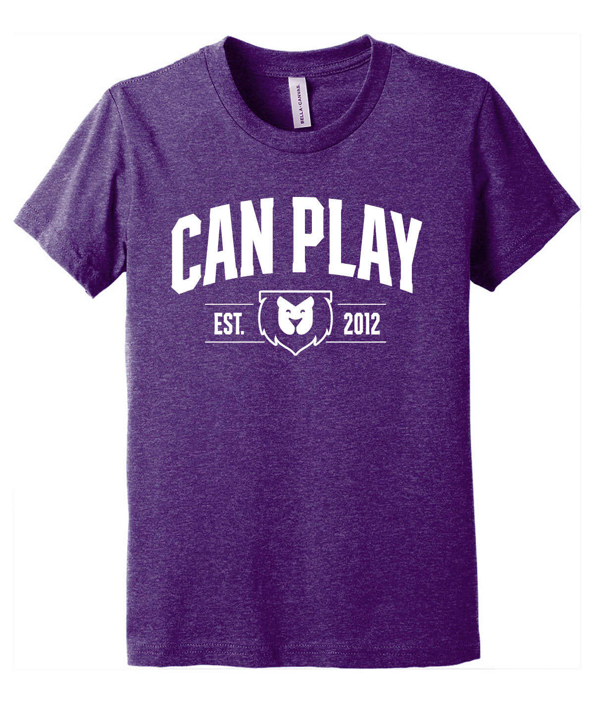 Can Play Est. 2012 Youth Softstyle Tee