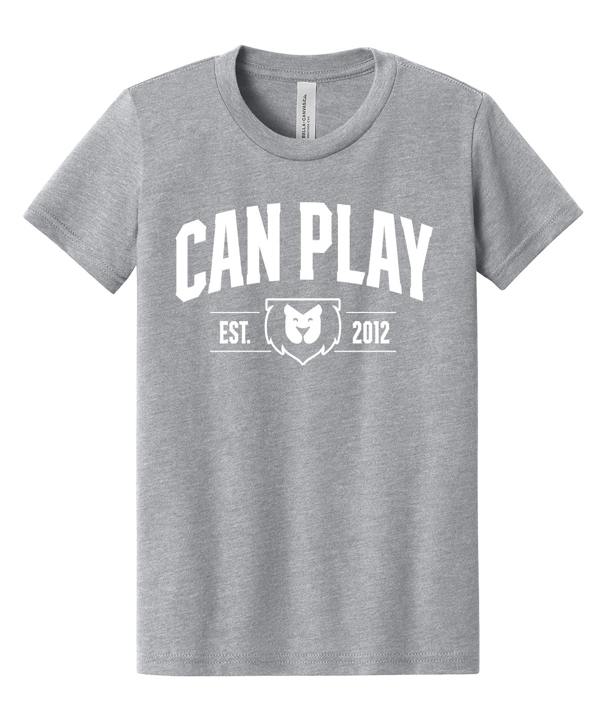 Can Play Est. 2012 Youth Softstyle Tee