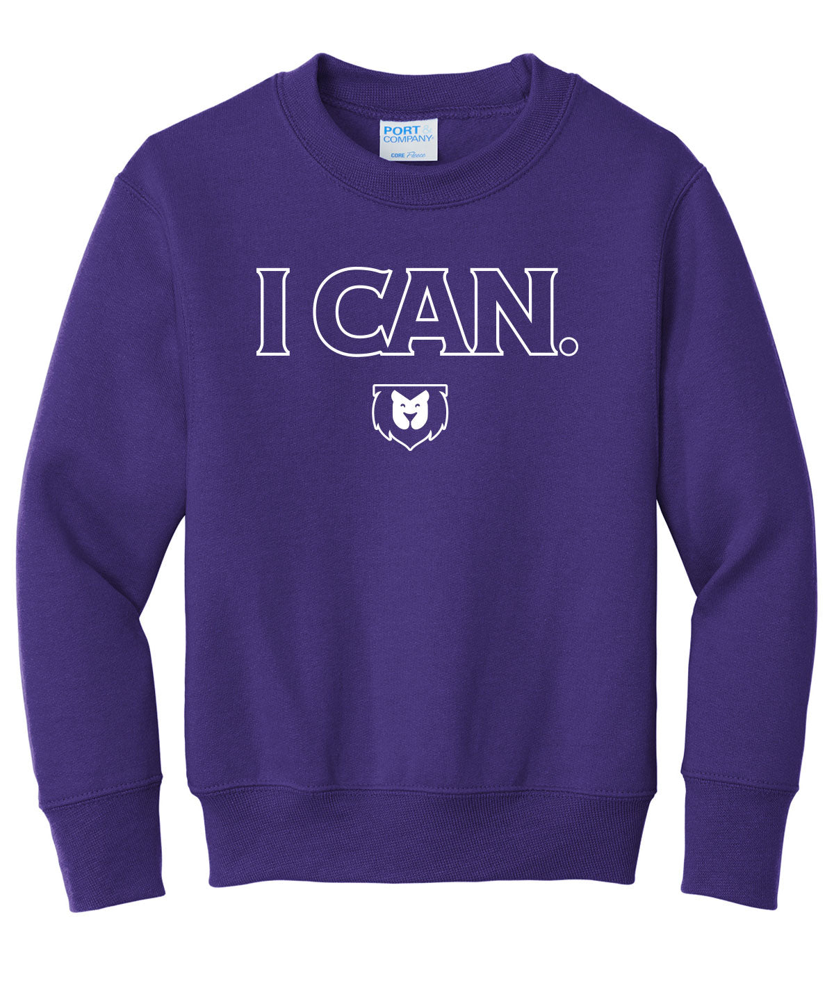 Can Play Customizable Youth Crewneck Sweatshirt