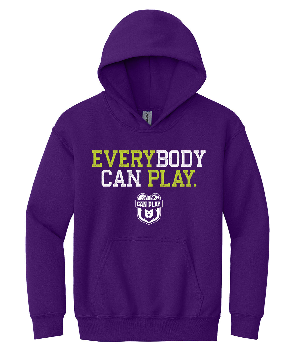 Can Play Youth Customizable Crewneck Sweatshirt