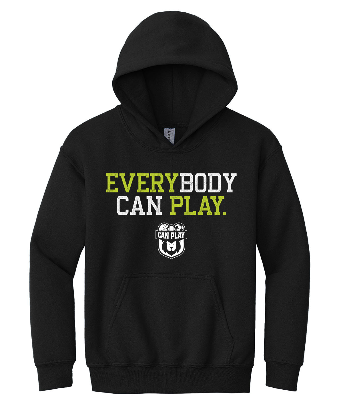 Can Play Youth Customizable Crewneck Sweatshirt