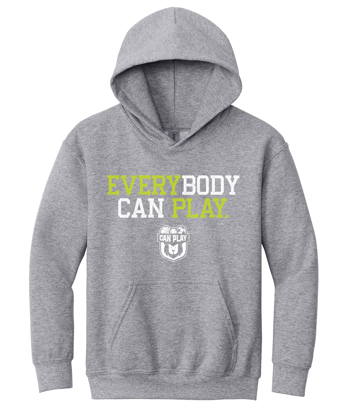 Can Play Youth Customizable Crewneck Sweatshirt