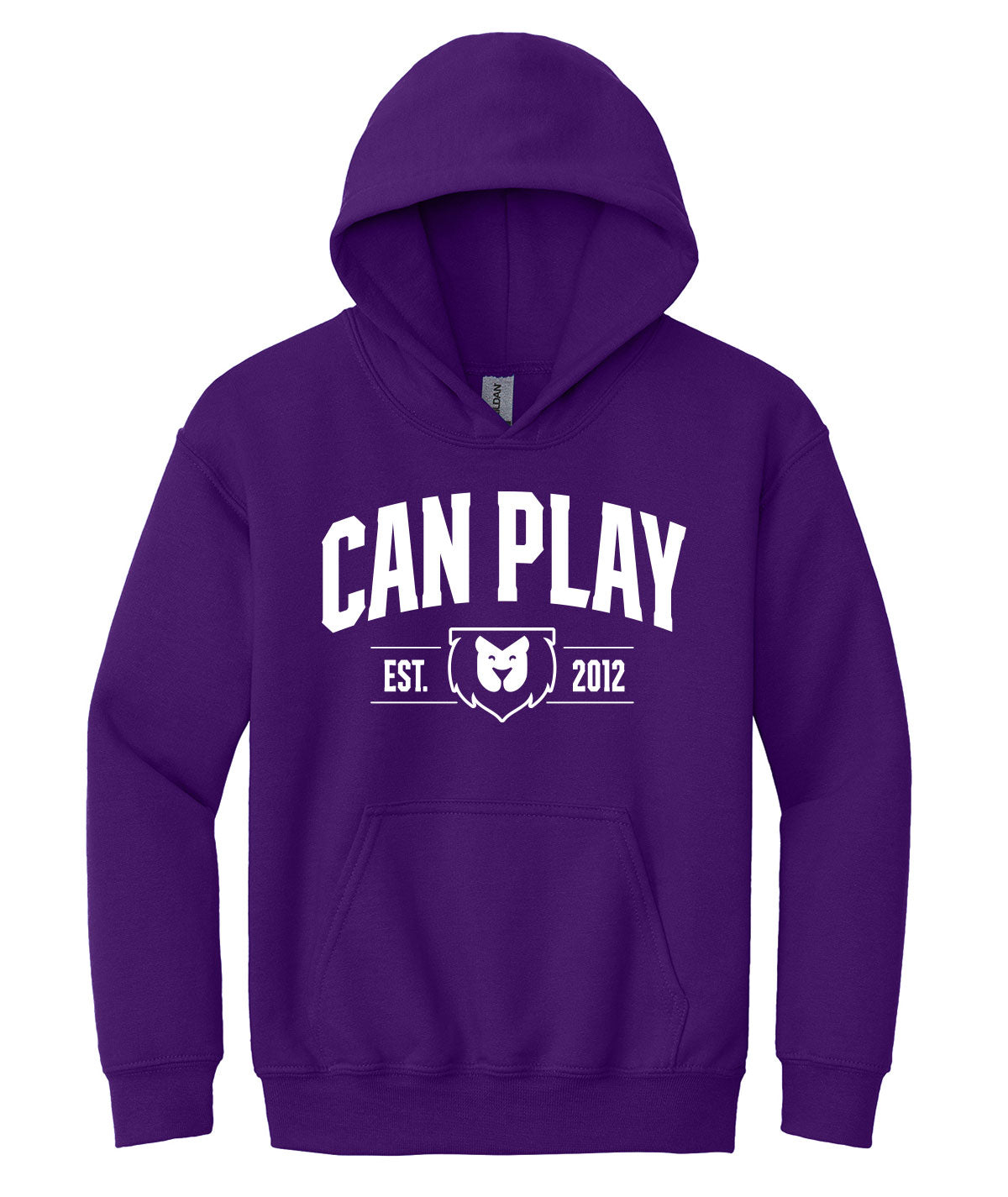 Can Play Youth Customizable Crewneck Sweatshirt