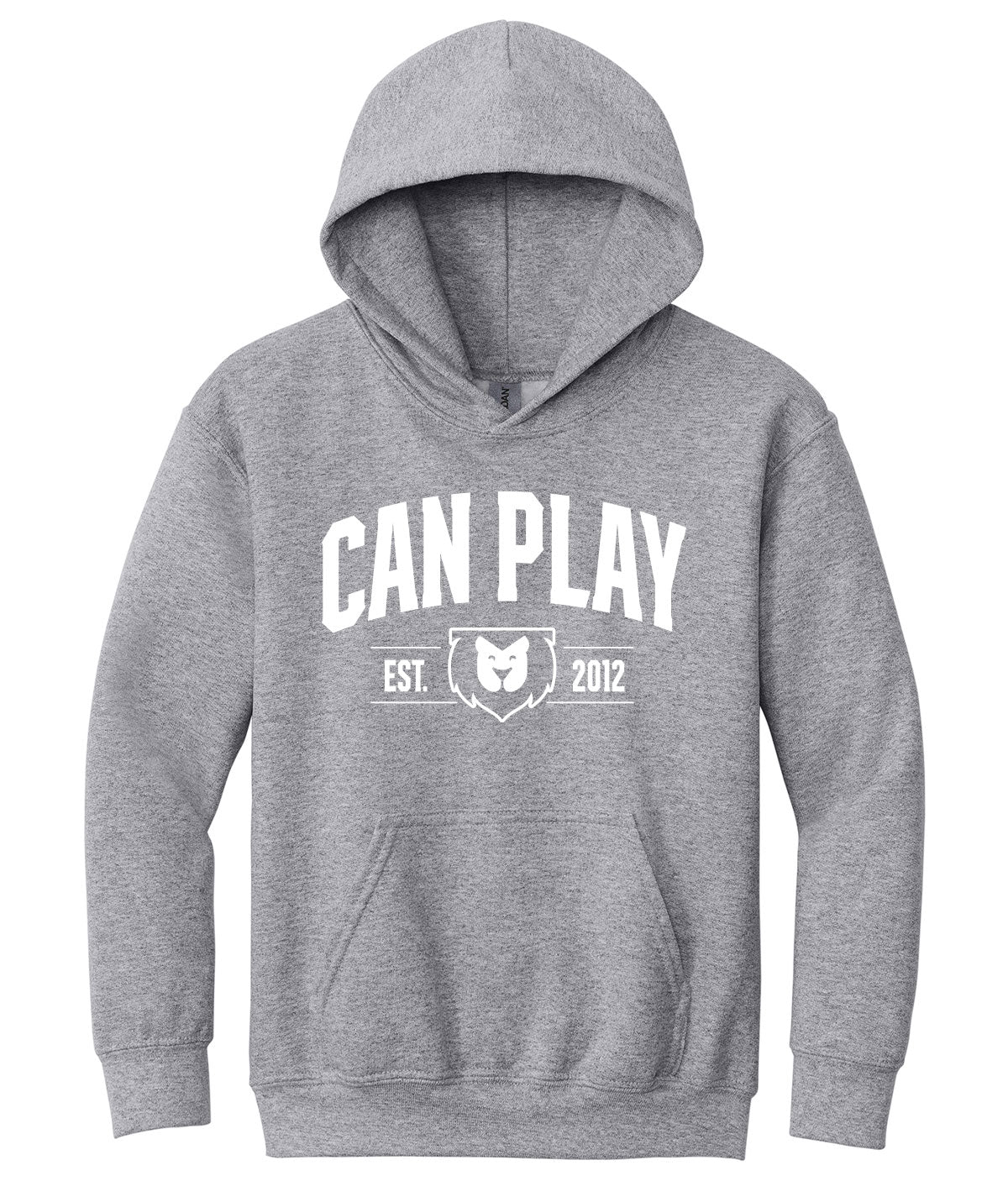 Can Play Youth Customizable Crewneck Sweatshirt