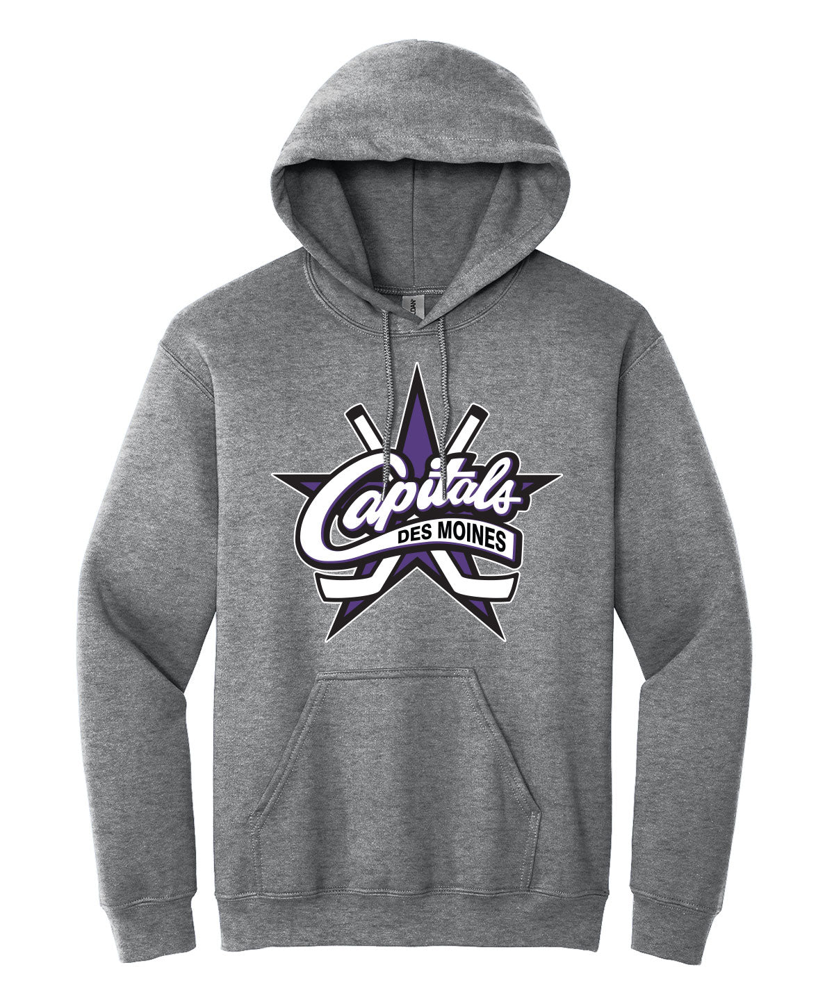 Capitals Merch Des Moines Capitals Hooded Sweatshirt – Letterman Locker