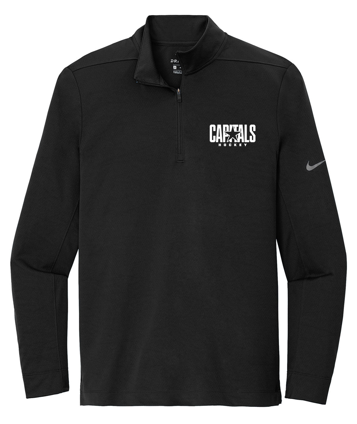 Des Moines Capitals Mens 1/4 Zip Nike Pullover