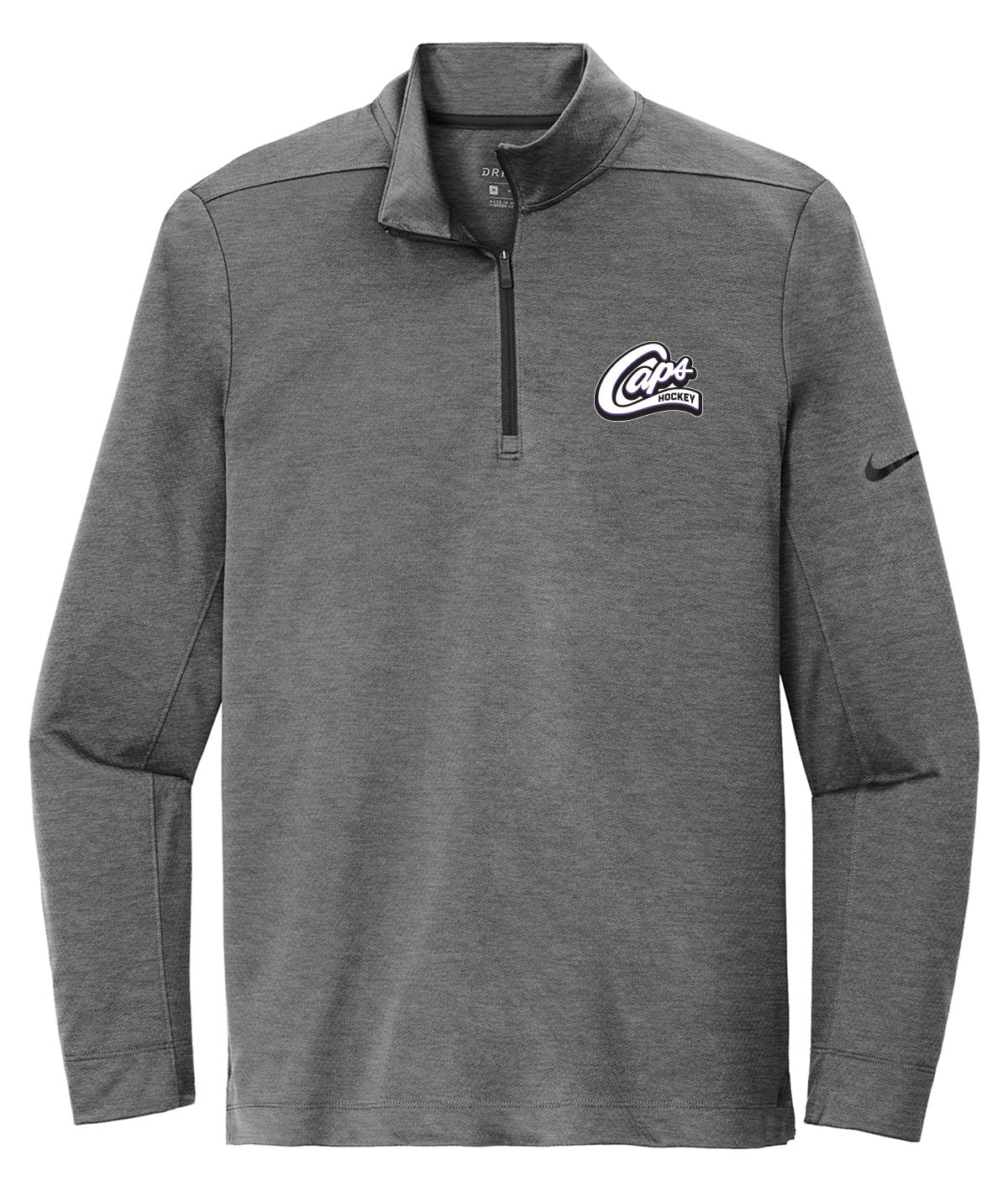Des Moines Capitals Mens 1/4 Zip Nike Pullover