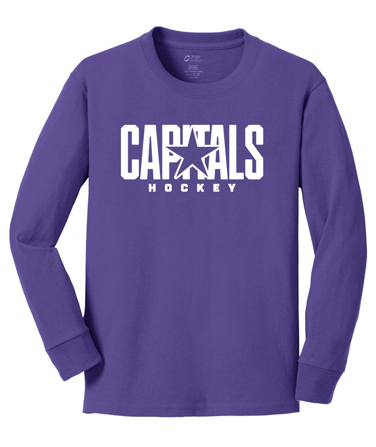 Des Moines Capitals Youth Long-Sleeve Tee