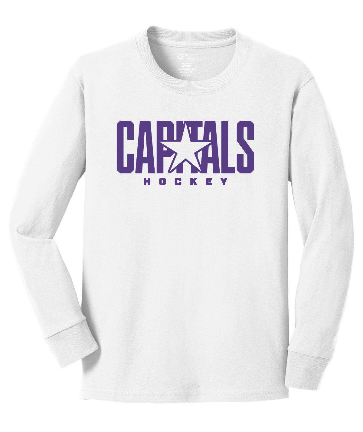 Des Moines Capitals Youth Long-Sleeve Tee