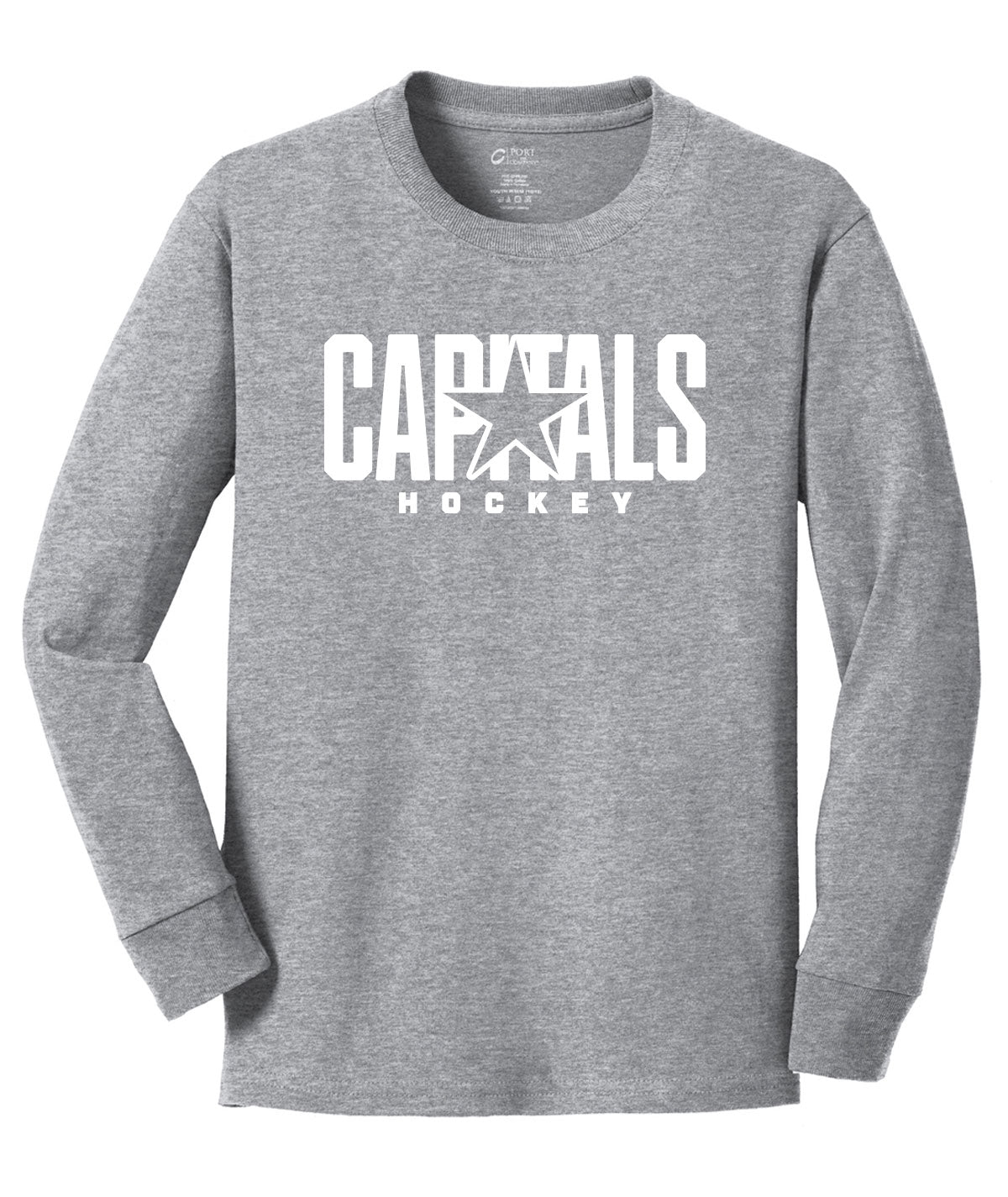Des Moines Capitals Youth Long-Sleeve Tee