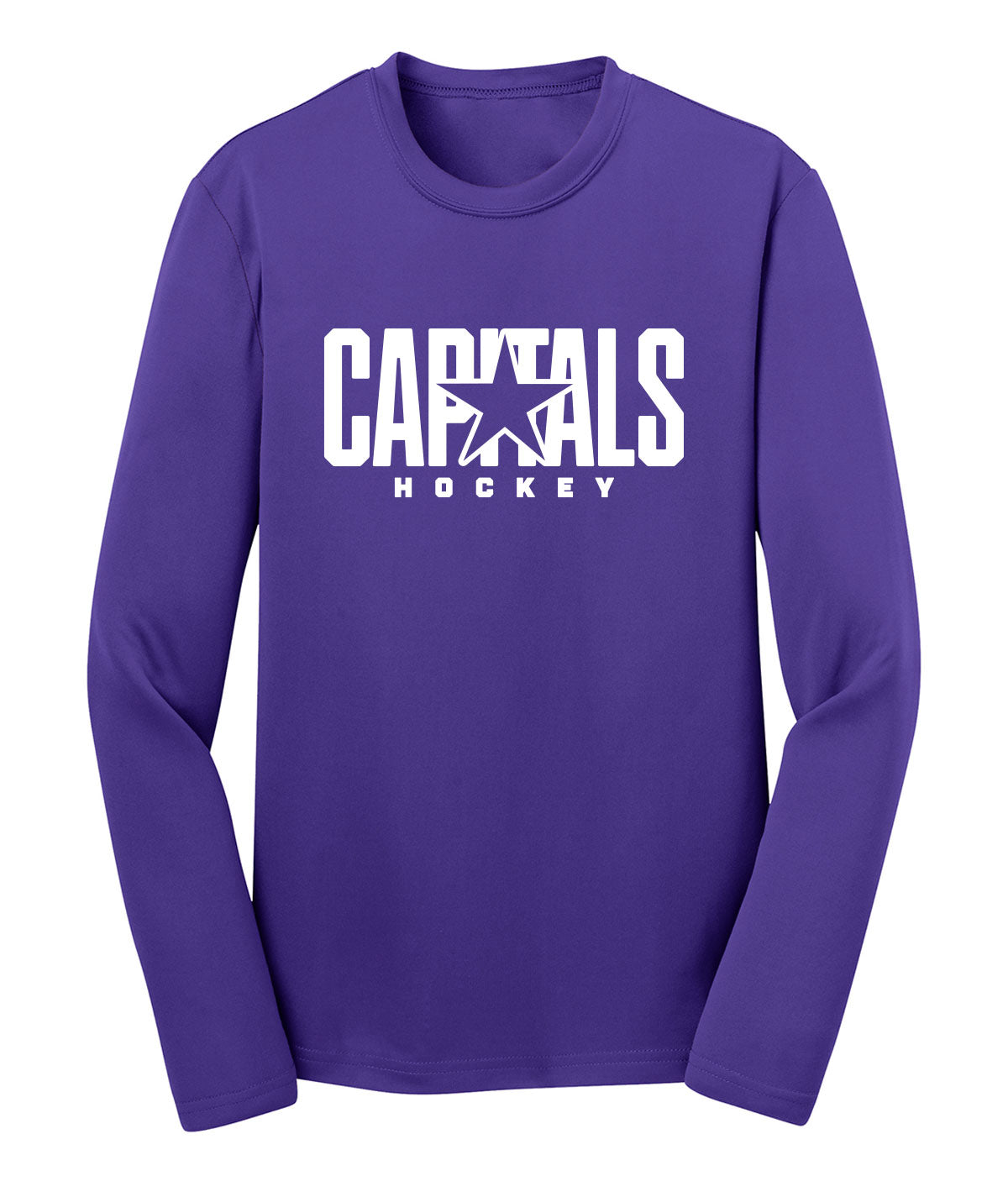 Des Moines Capitals Youth Long-Sleeve Performance Tee