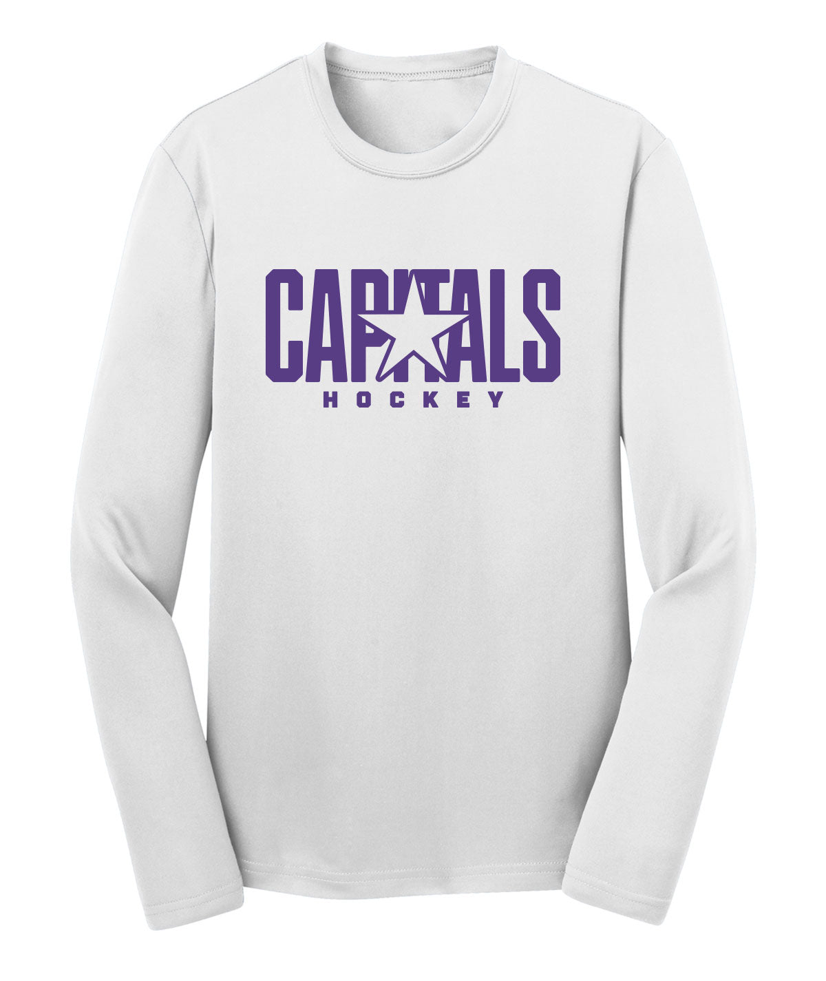 Des Moines Capitals Youth Long-Sleeve Performance Tee
