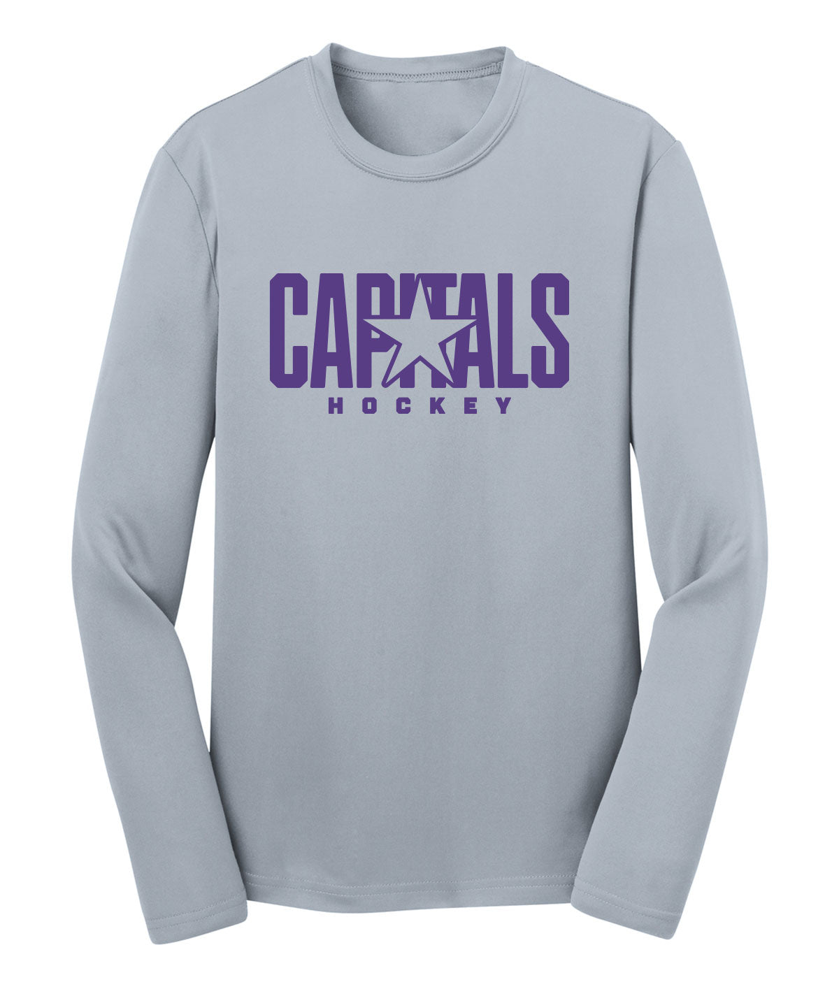 Des Moines Capitals Youth Long-Sleeve Performance Tee