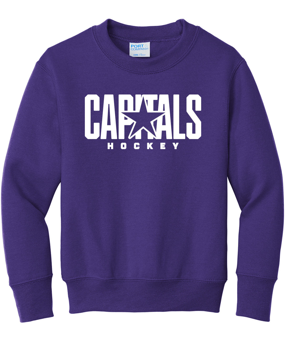 Des Moines Capitals Youth Crewneck Sweatshirt