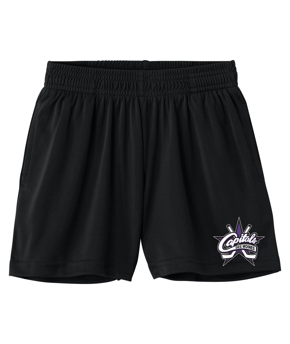 Des Moines Capitals Youth Pocketed Performance Shorts