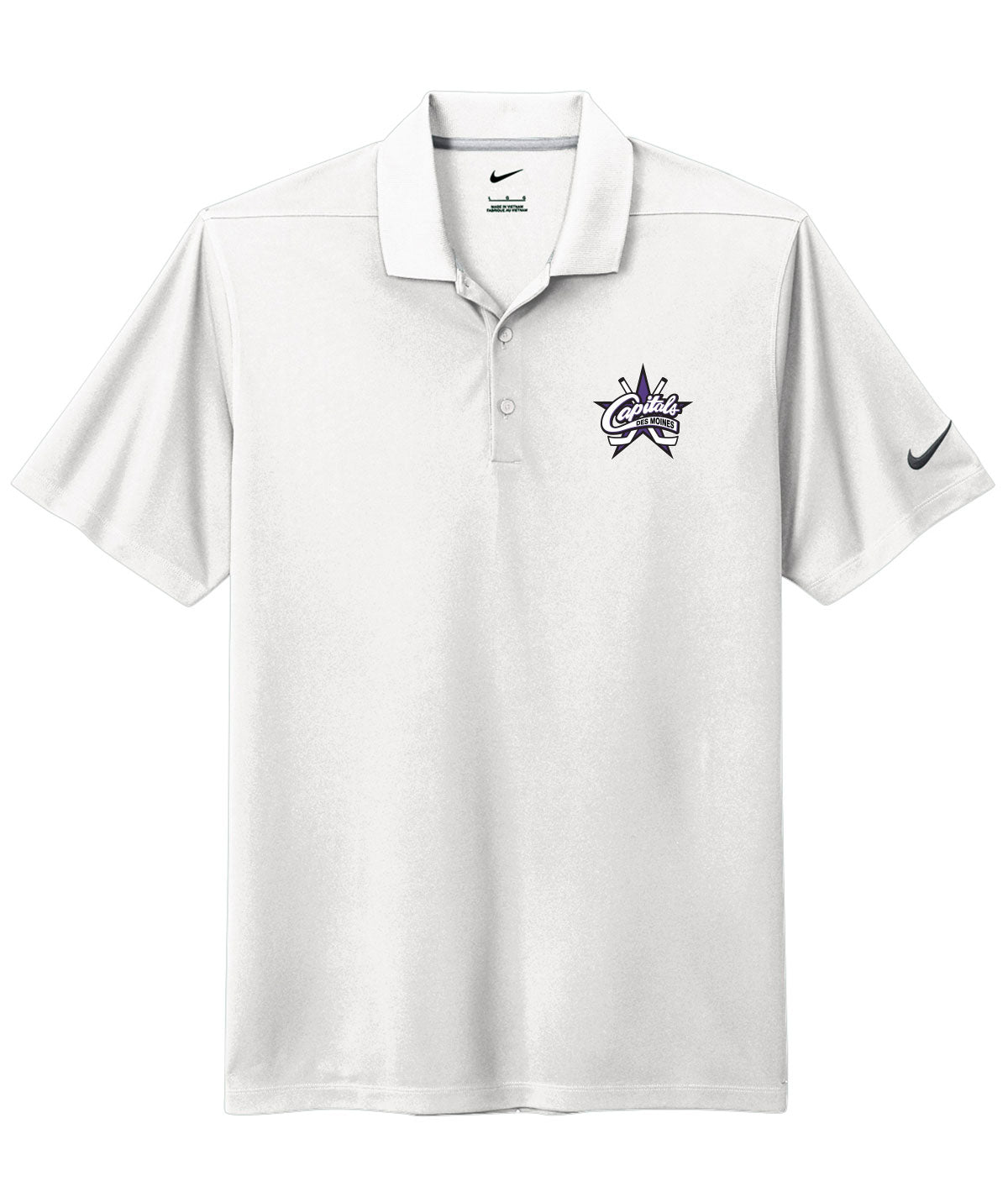 Des Moines Capitals Nike Dri-Fit Polo