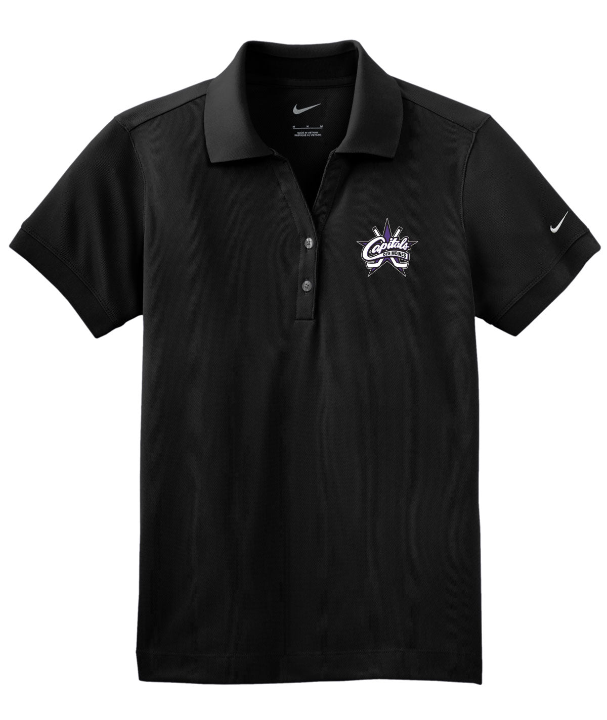 Des Moines Capitals Nike Women's Dri-Fit Polo