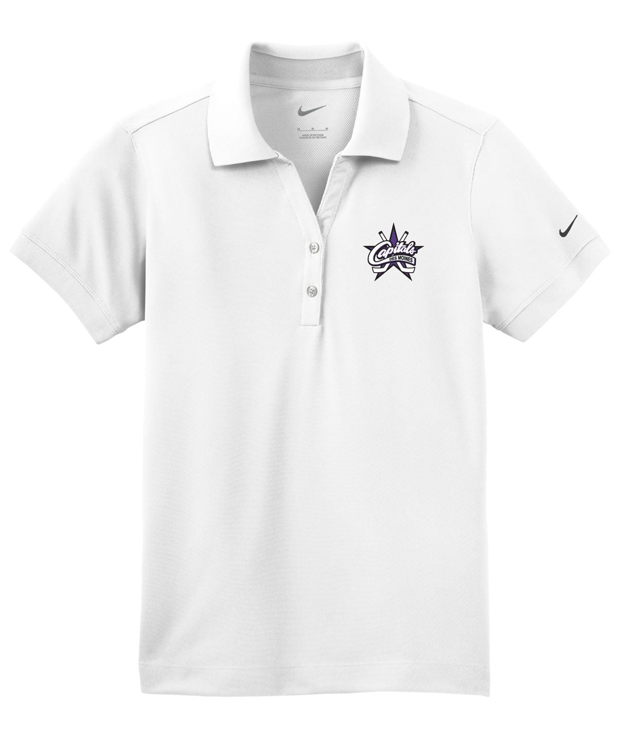 Des Moines Capitals Nike Women's Dri-Fit Polo