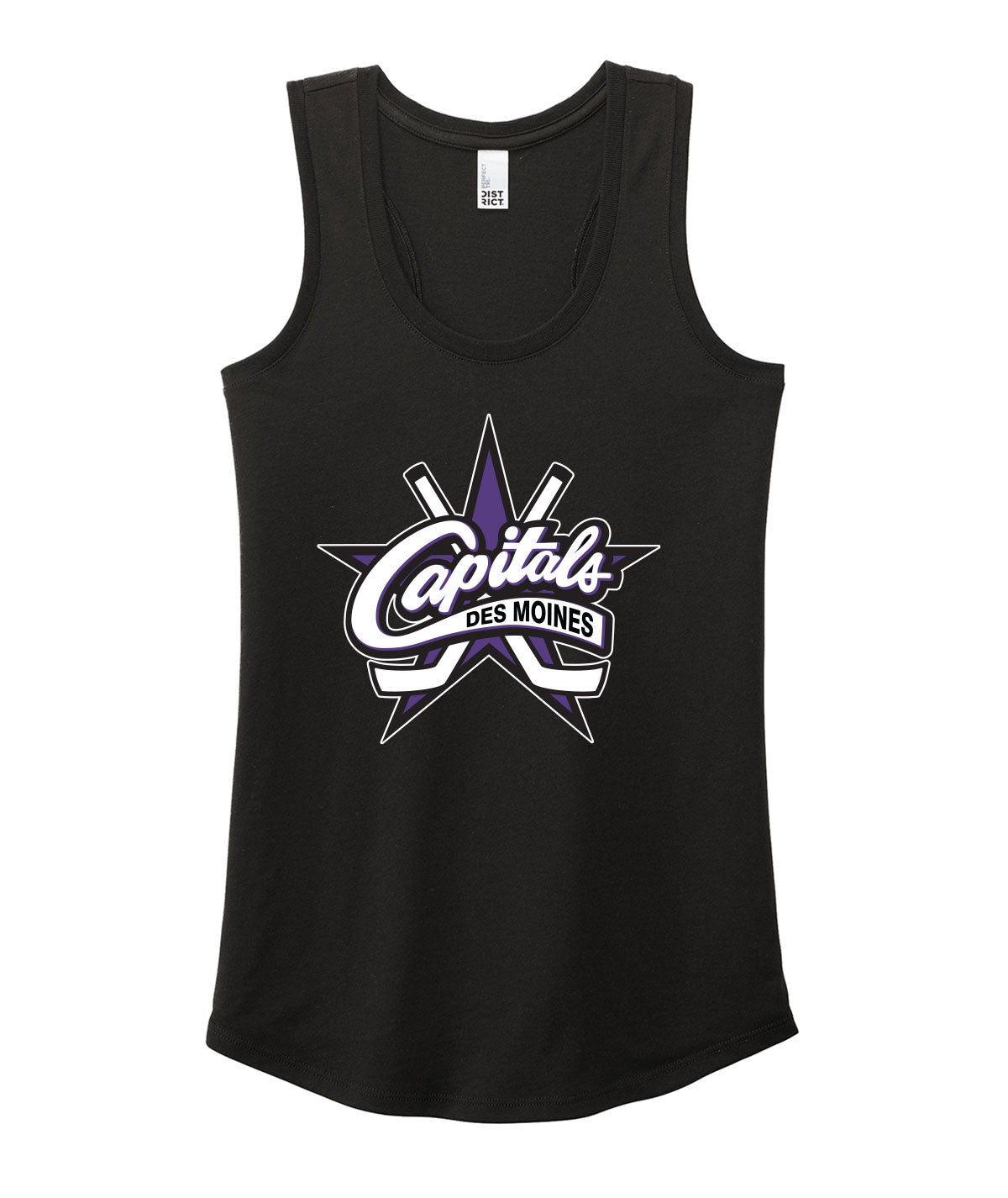 Des Moines Capitals Women's Racerback Tank Top