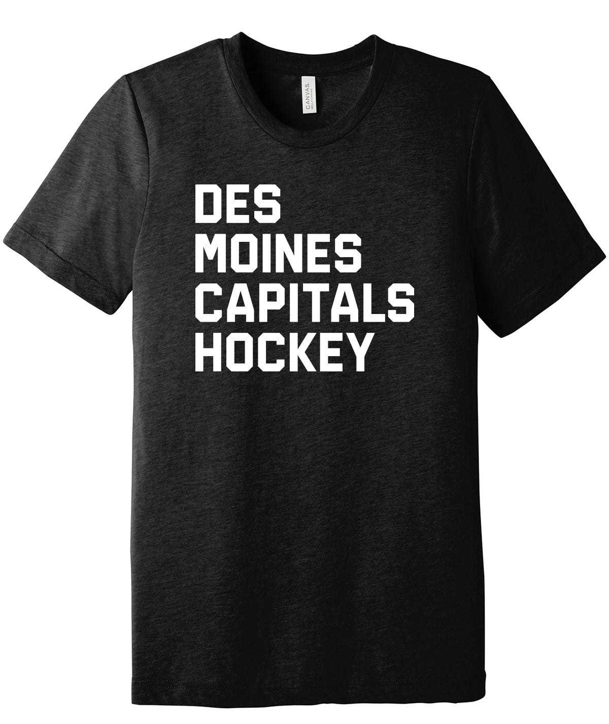 Des Moines Capitals Hockey Premium Softstyle Tee