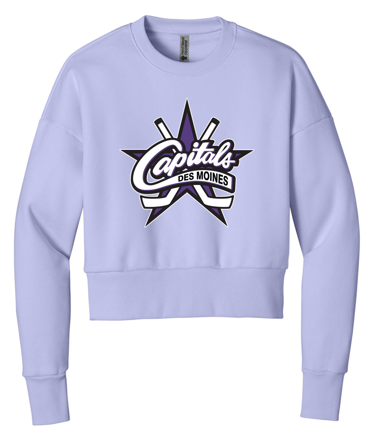 Capitals Womens Customizable Cozy Crewneck