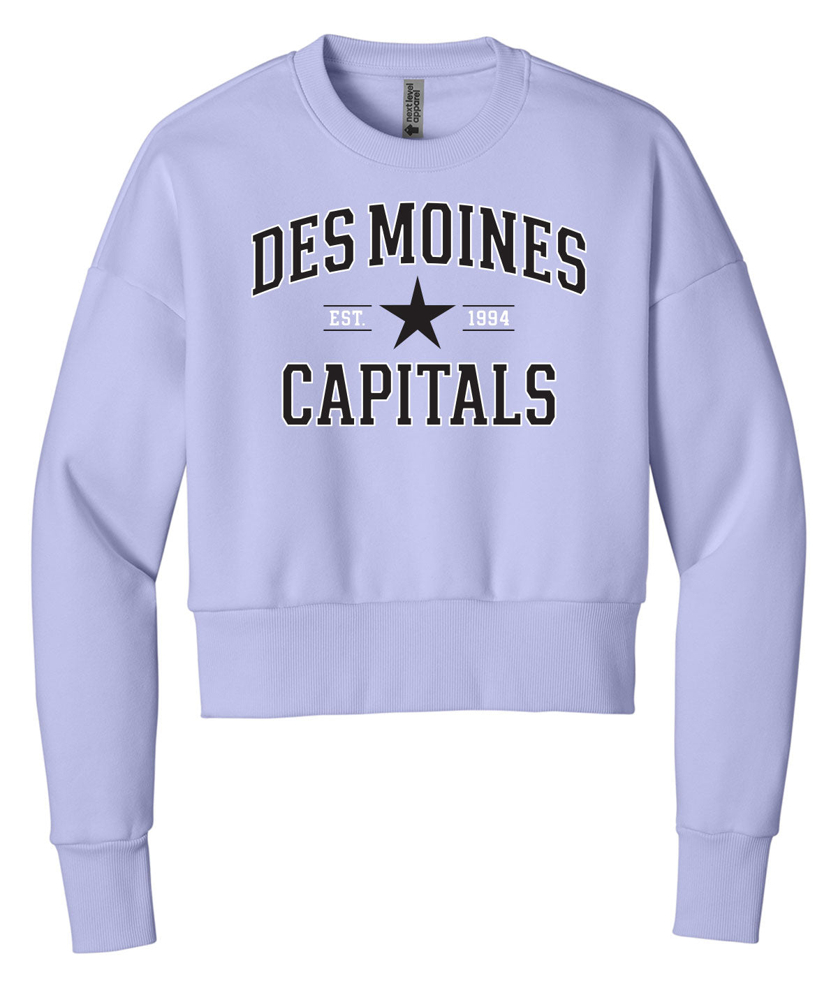 Capitals Womens Customizable Cozy Crewneck