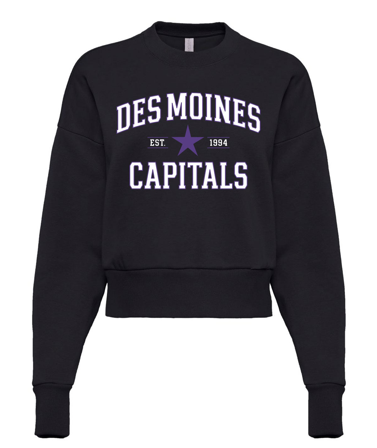Capitals Womens Customizable Cozy Crewneck