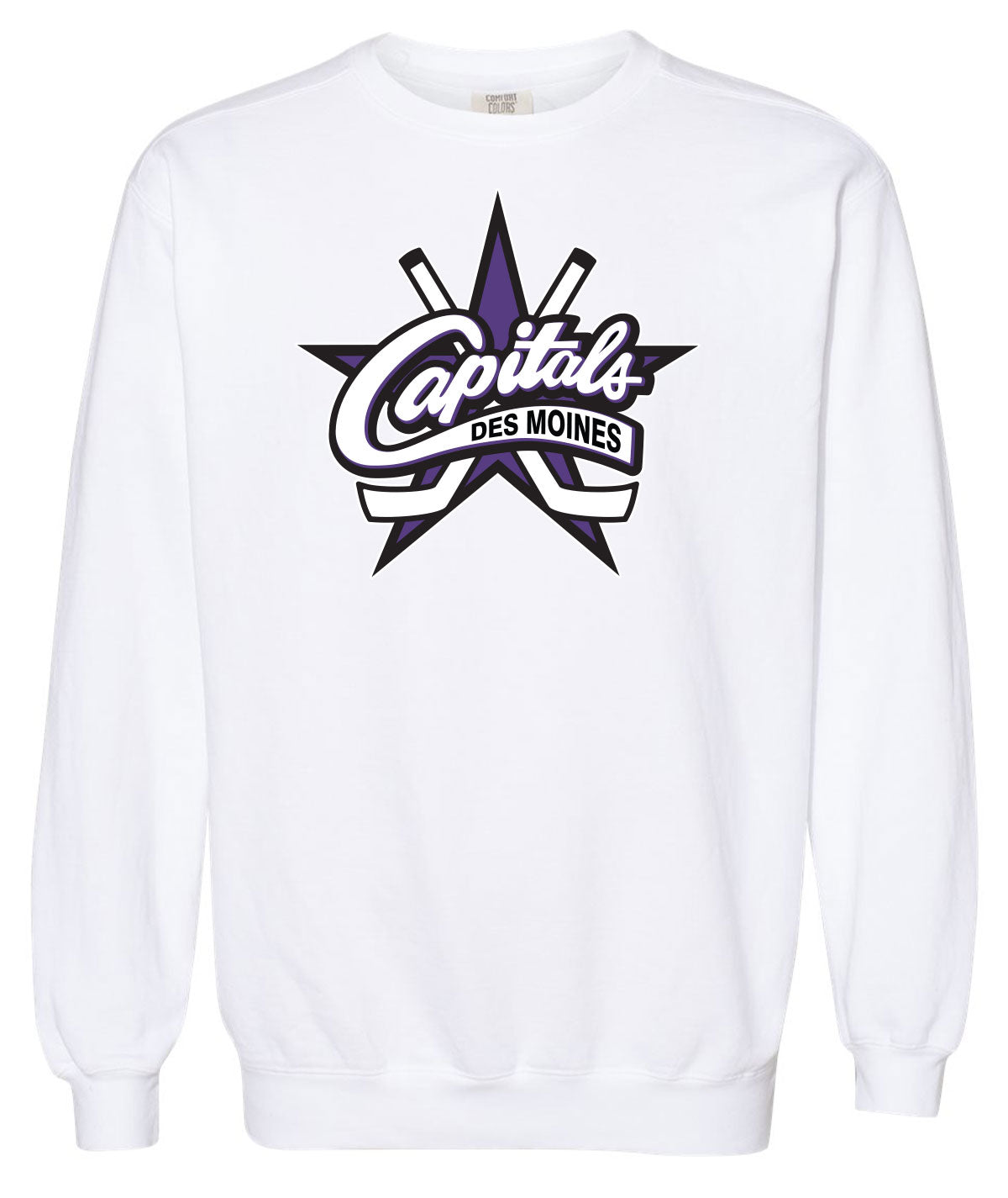 Capitals Customizable Comfort Colors Crewneck Sweatshirt