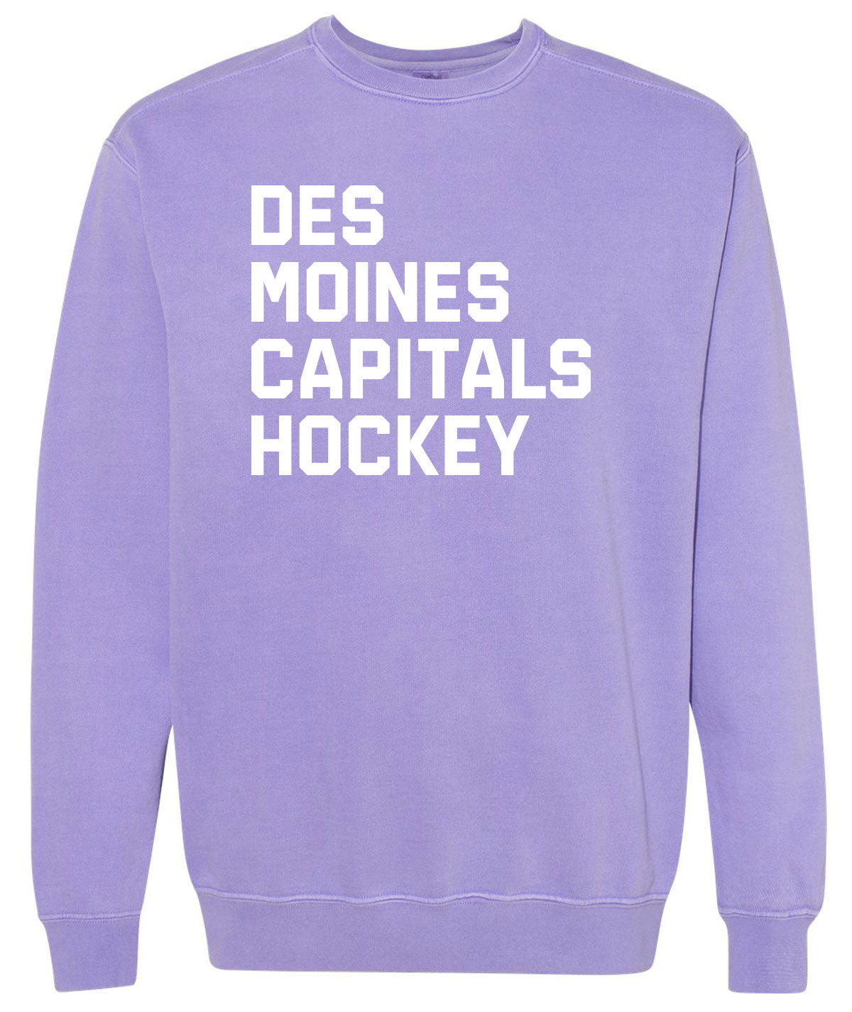 Capitals Customizable Comfort Colors Crewneck Sweatshirt