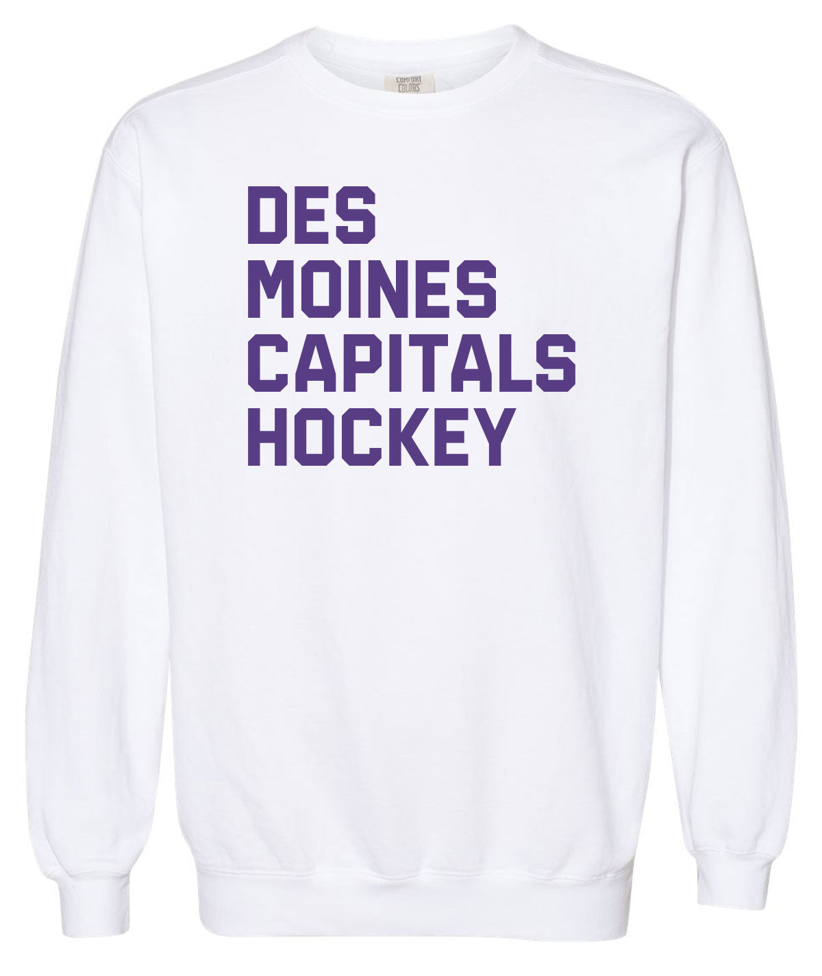Capitals Customizable Comfort Colors Crewneck Sweatshirt