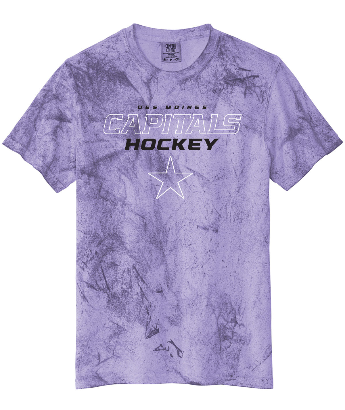 Capitals Customizable Comfort Colors Colortblast Tee
