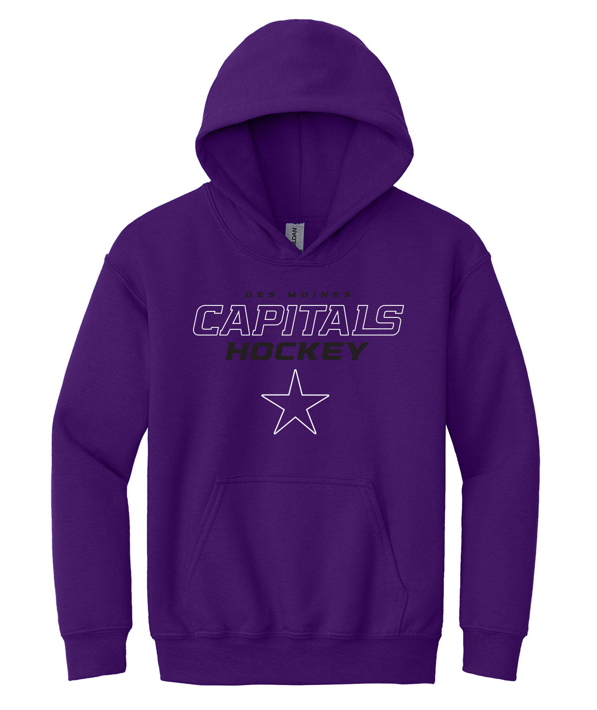 Capitals Hockey Youth Hooded Sweatshirt